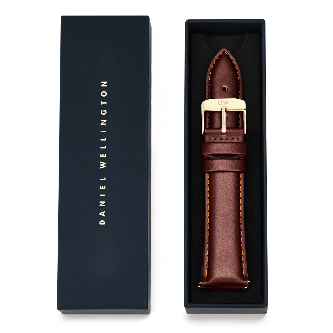 Daniel Wellington Tapered St Mawes Strap Gold