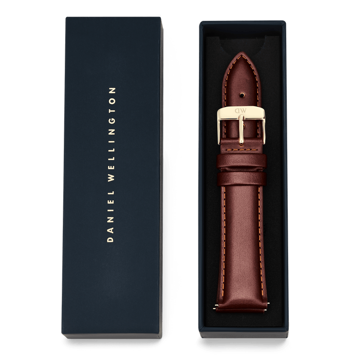 Daniel Wellington Tapered St Mawes Strap Gold