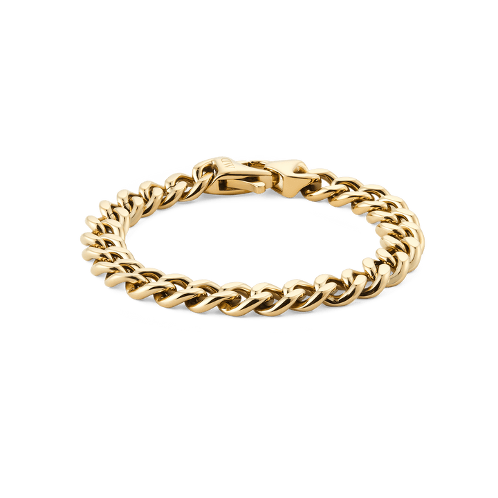 Daniel Wellington Ellipse Cuban Chain Bracelet Gold