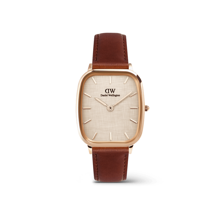 Daniel Wellington Marlon St Mawes Linen Rose Gold Watch