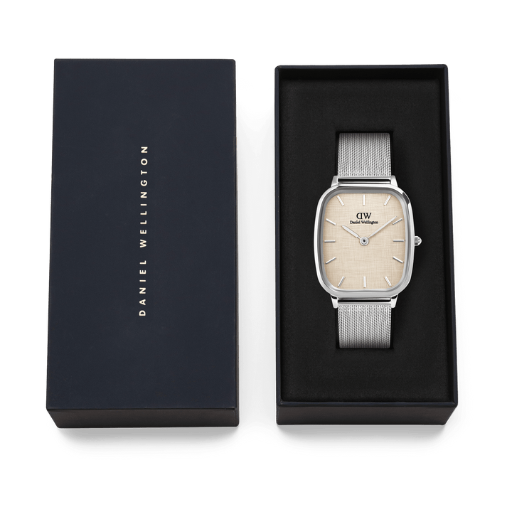 Daniel Wellington Marlon Sterling Linen Watch