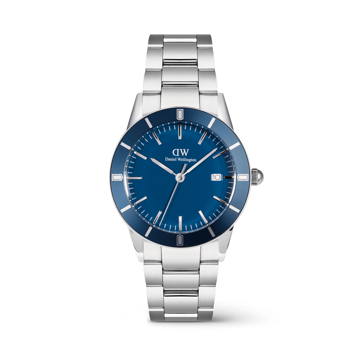 Daniel Wellington Iconic Paradigma Link Blue Enamel Watch