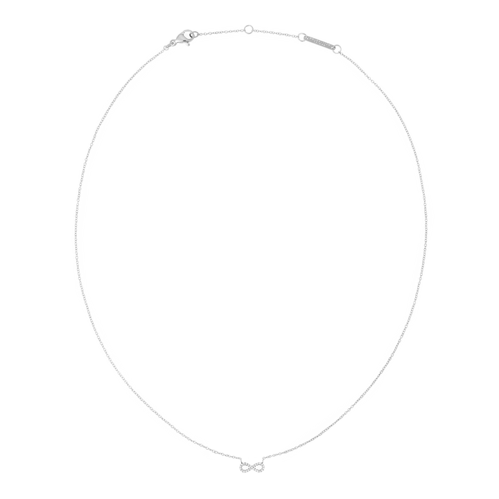 Daniel Wellington Mirelle Infinity Necklace Silver