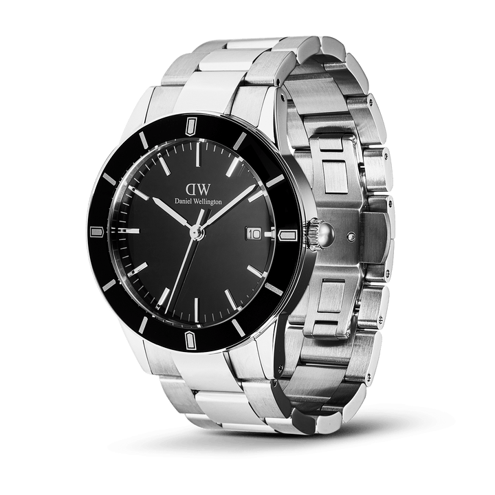 Daniel Wellington Iconic Paradigma Link Black Enamel Watch