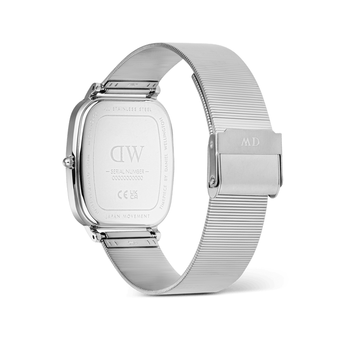 Daniel Wellington Marlon Wire Linen Silver Watch