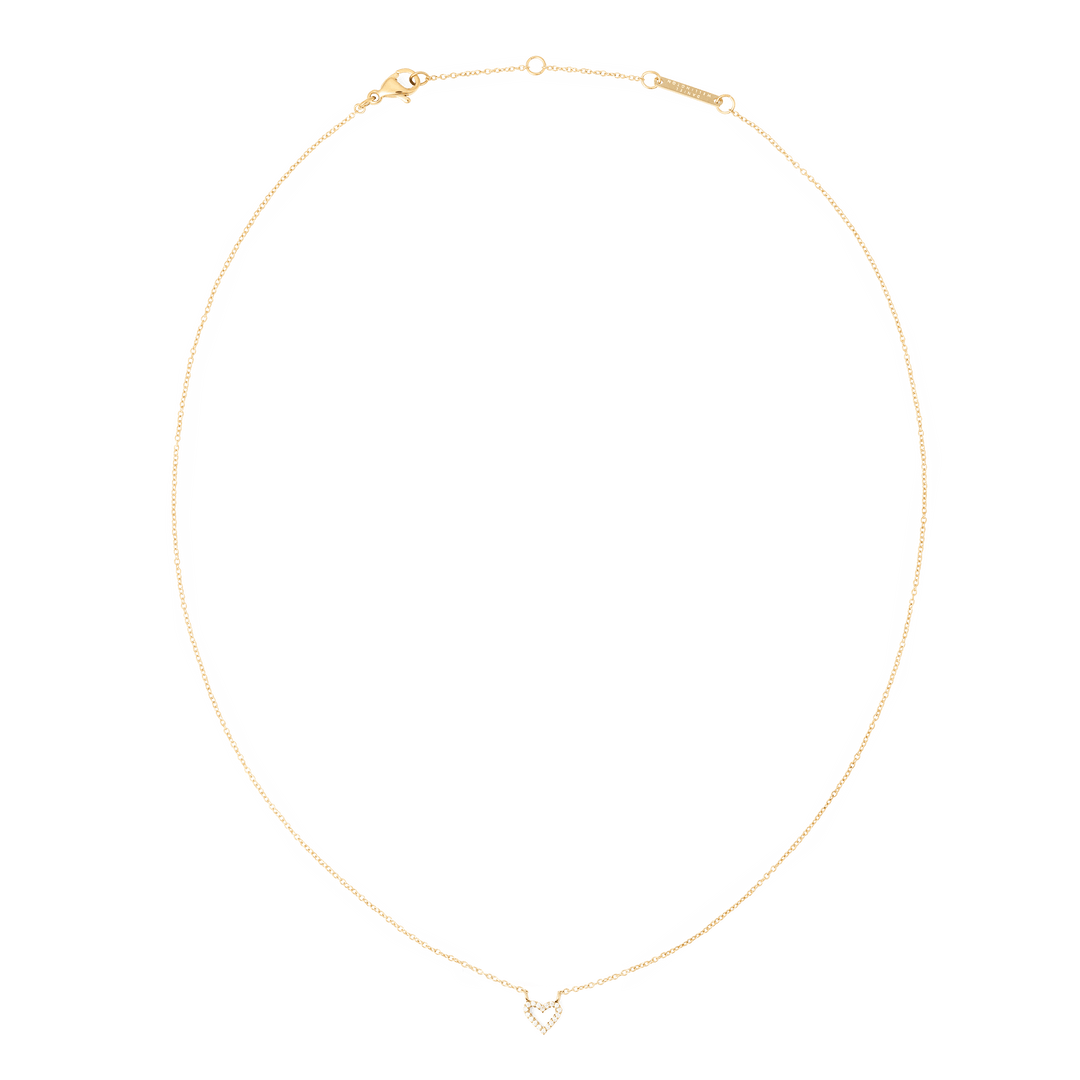 Daniel Wellington Mirelle Heart Necklace Gold