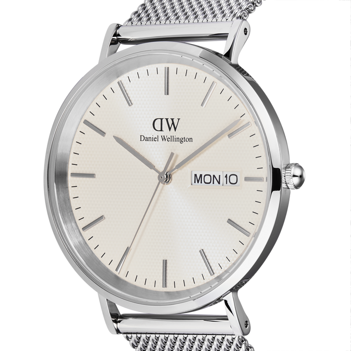 Daniel Wellington Classic Day Display Sterling Champagne Watch