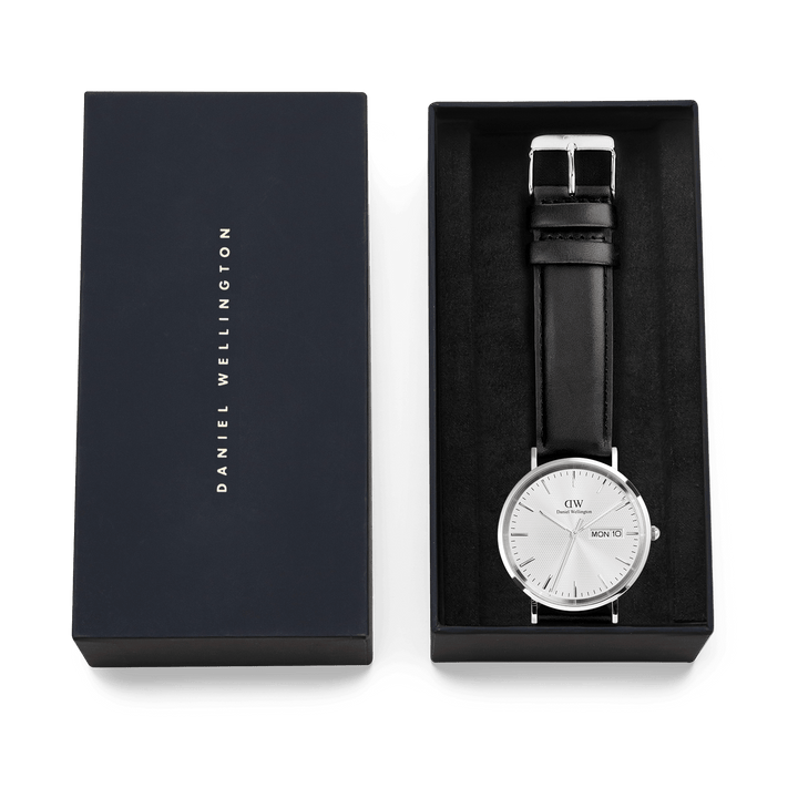 Daniel Wellington Classic Day Display Sheffield Silver Watch