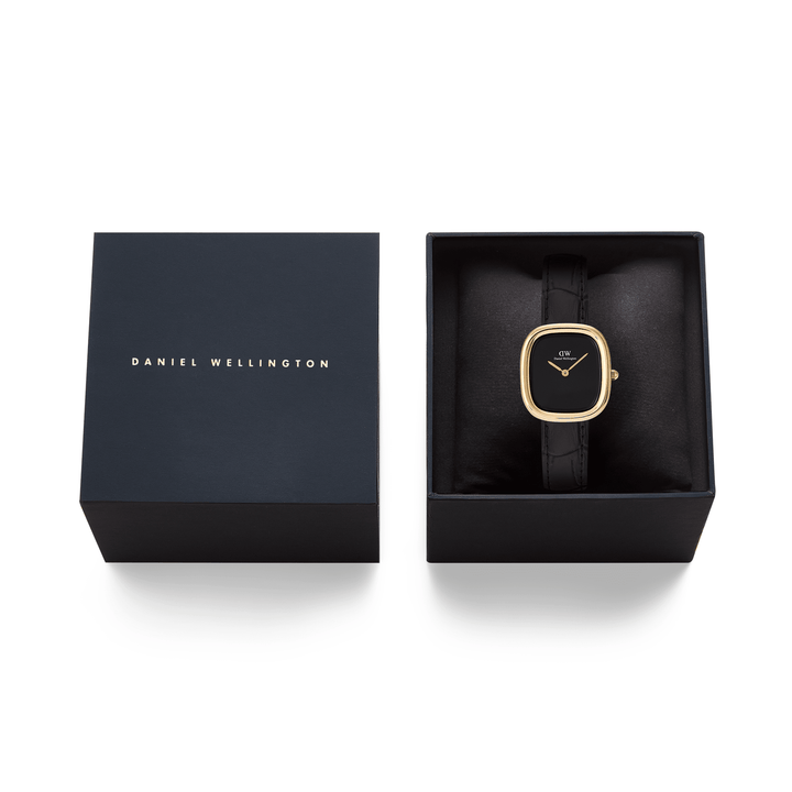 Daniel Wellington Margot Reading Onyx Ceramic Gold
