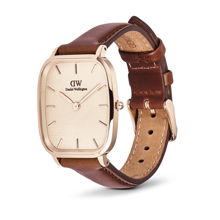 Daniel Wellington Marlon St Mawes Linen Rose Gold Watch