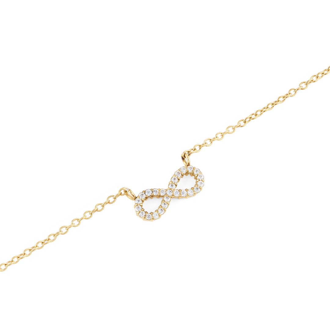 Daniel Wellington Mirelle Infinity Necklace Gold