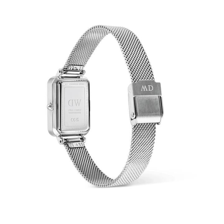 Daniel Wellington Quadro Sterling  Roman Numerals Date