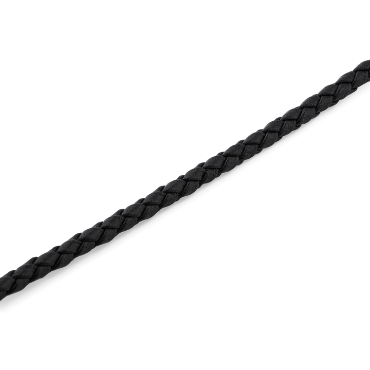 Daniel Wellington Daniel Braided Leather Bracelet Sheffield 2.8 Silver