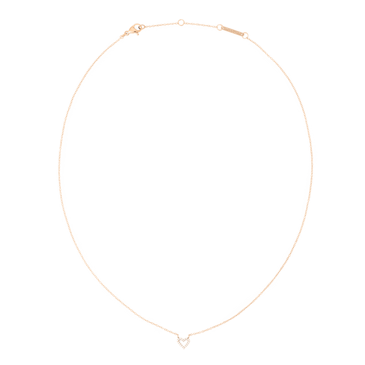 Daniel Wellington Mirelle Heart Necklace Rose Gold