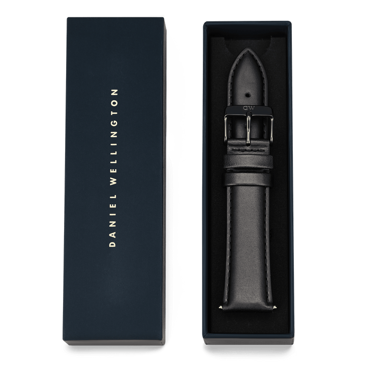 Daniel Wellington Tapered Sheffield Strap Onyx