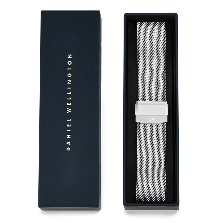 Daniel Wellington Mesh Sterling Strap Silver