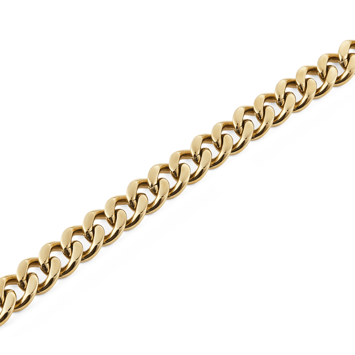 Daniel Wellington Ellipse Cuban Chain Necklace Gold