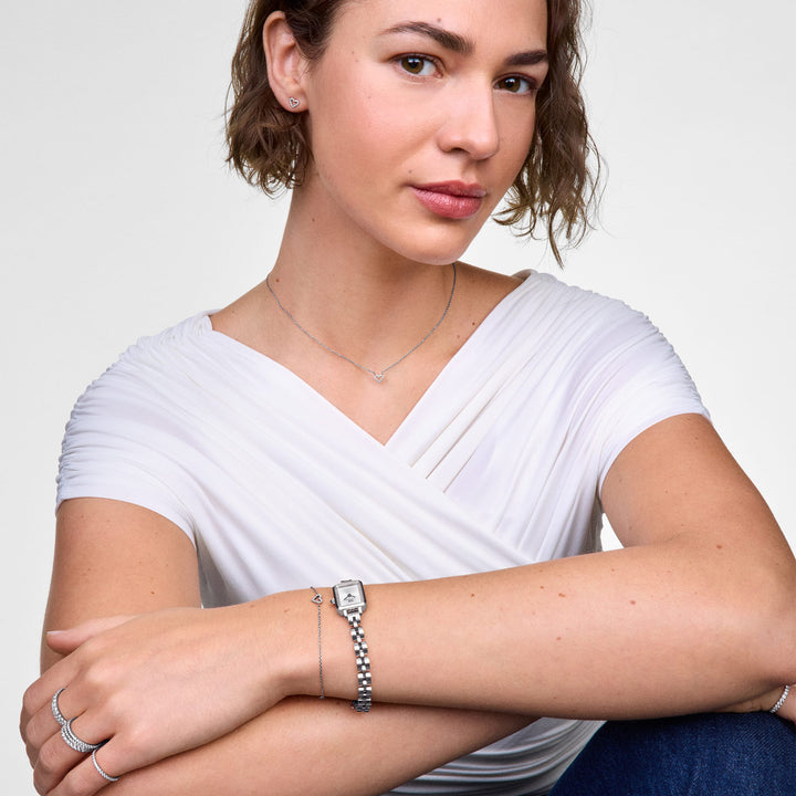 Daniel Wellington Mirelle Heart Earring Silver