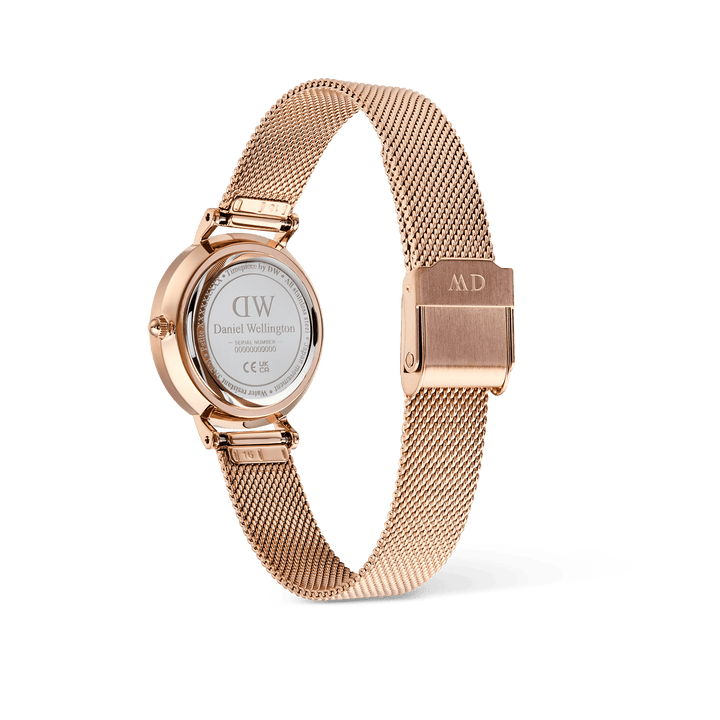 Daniel Wellington Petite Roman Numerals Date Rose Gold