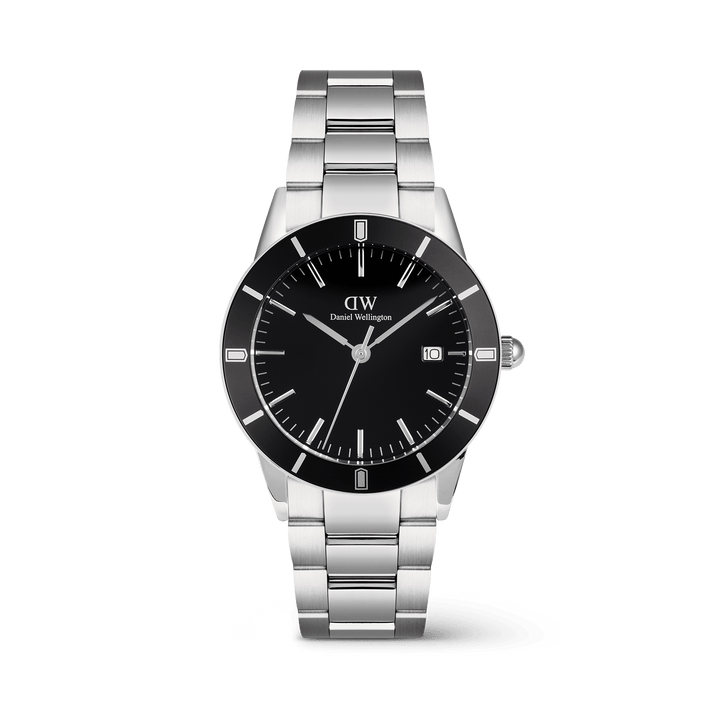 Daniel Wellington Iconic Paradigma Link Black Enamel Watch