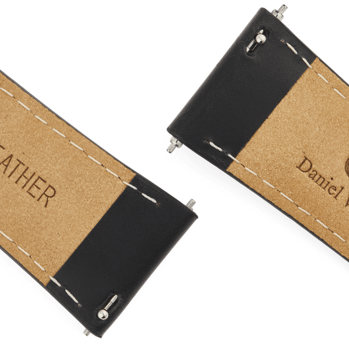 Daniel Wellington Tapered Sheffield Strap Onyx