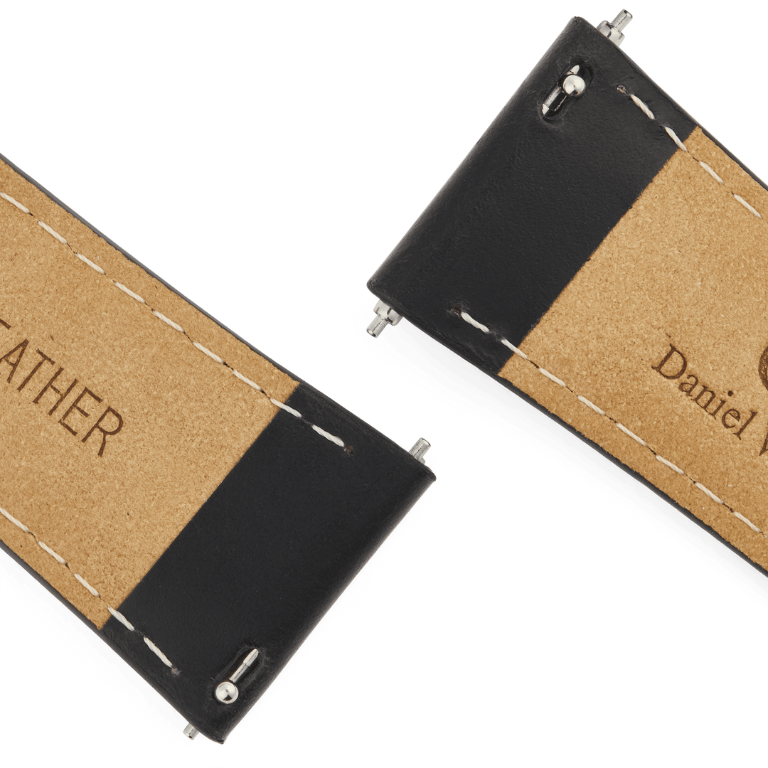 Daniel Wellington Tapered Sheffield Strap Onyx