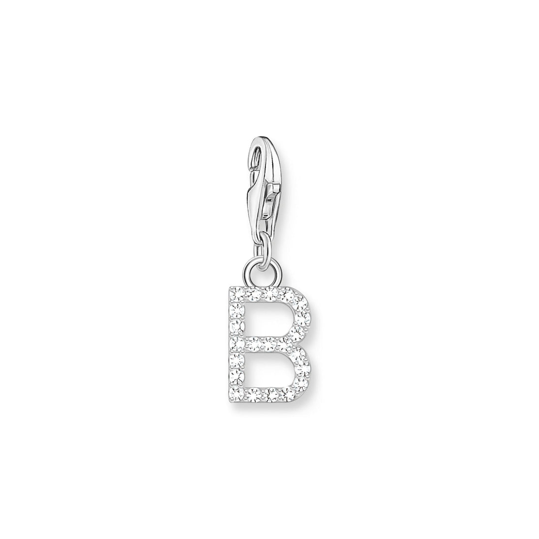 THOMAS SABO Charm Pendant Letter B Silver CC1942