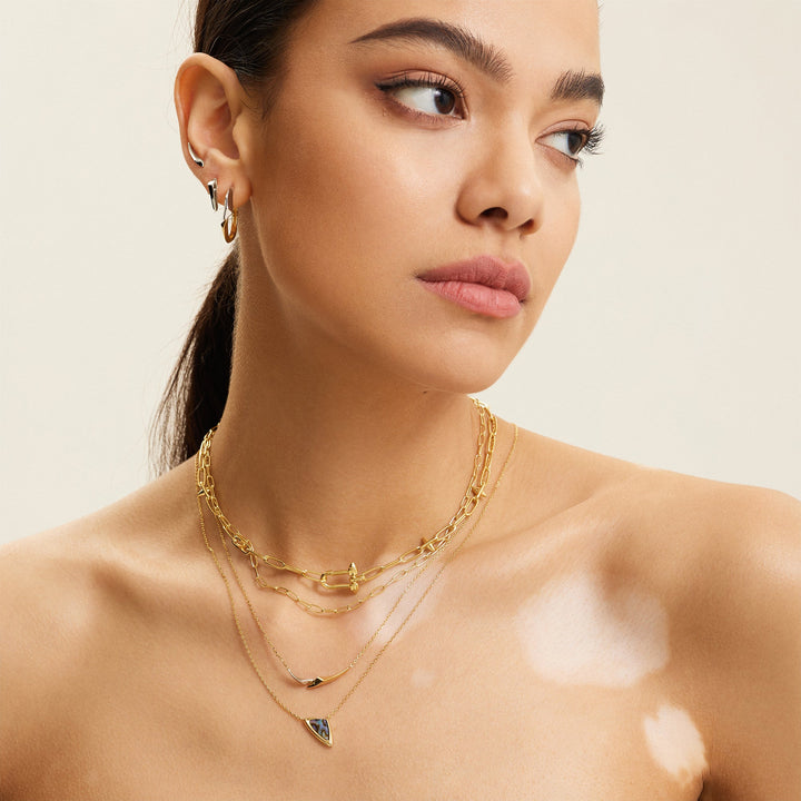 Ania Haie Silver Arrow Climber Stud Earrings E049-04H