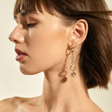Ania Haie Two Tone Hoop Earrings E048-01T