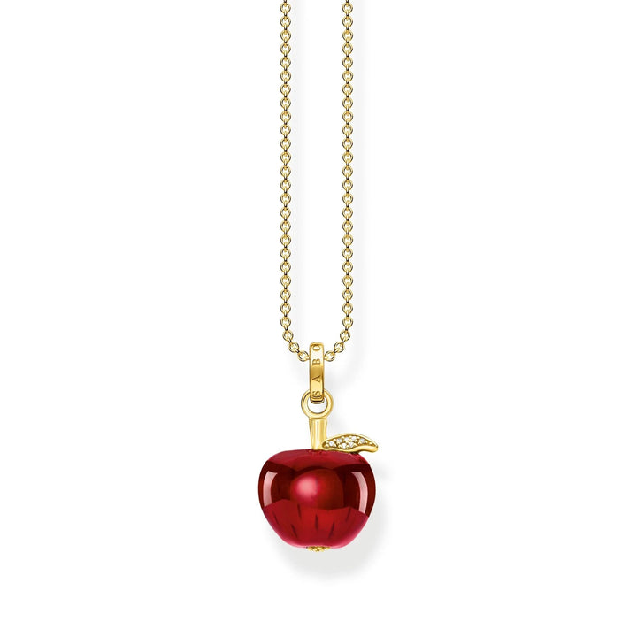 THOMAS SABO Gold Apple Necklace TKE1991Y