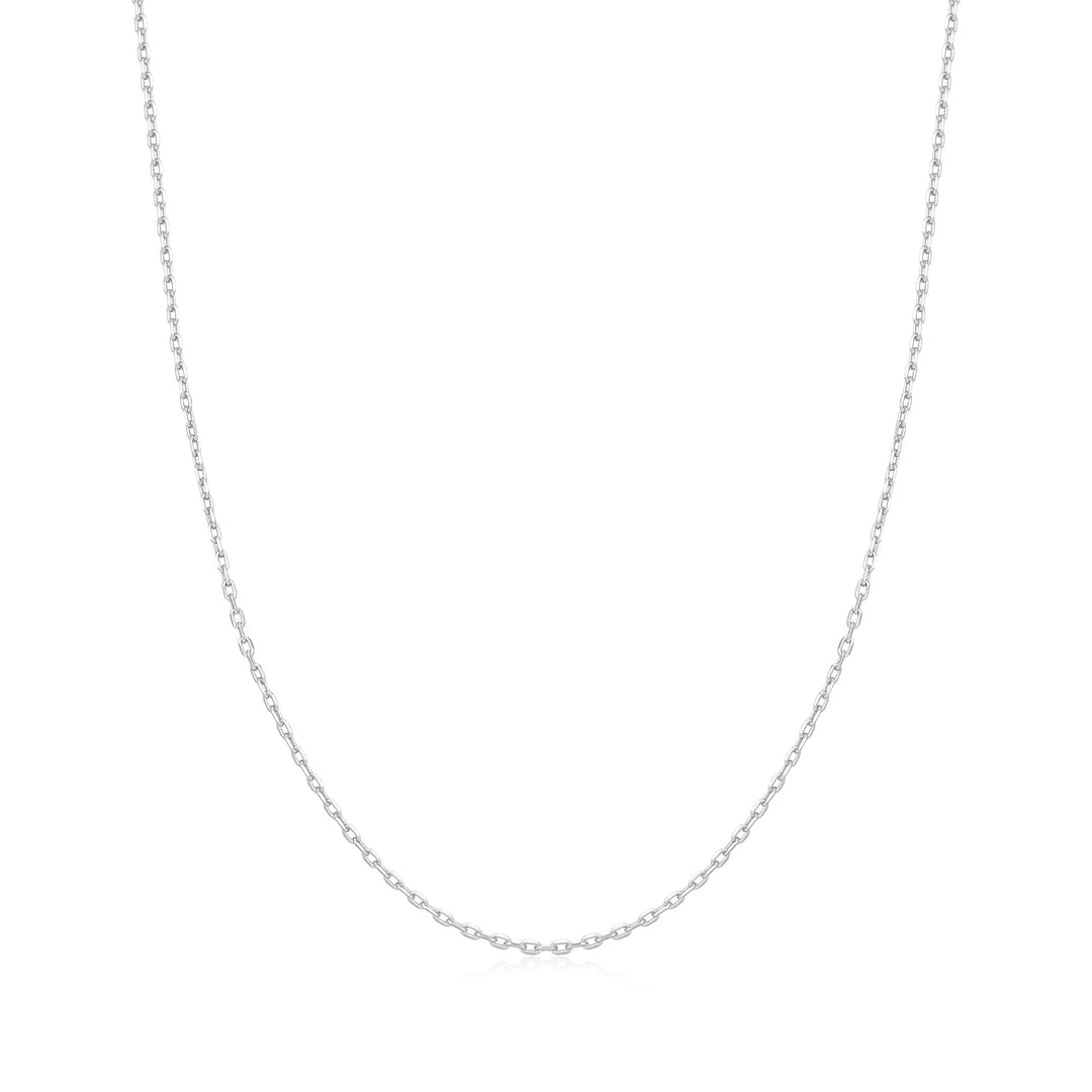 Ania Haie Silver Mini Link Charm Chain Necklace N048-01H