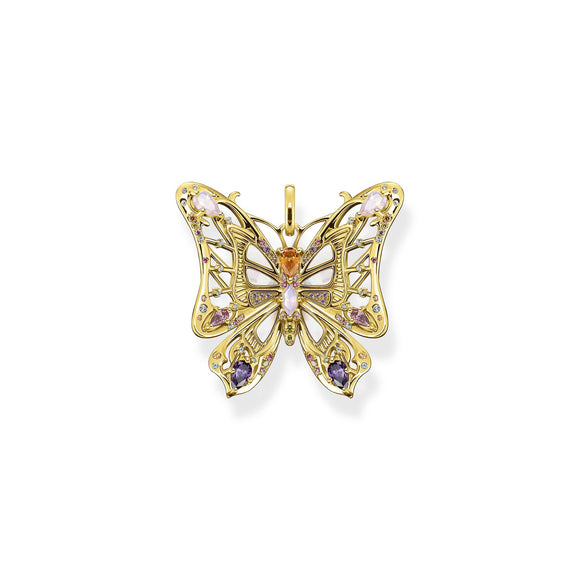 Thomas Sabo Pendant Butterfly Gold | The Jewellery Boutique