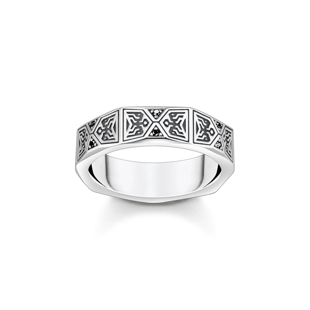 THOMAS SABO Faceted Form Band Ring TR2432