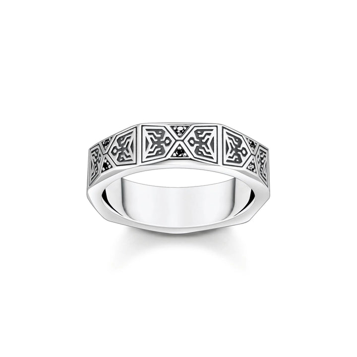 THOMAS SABO Faceted Form Band Ring TR2432