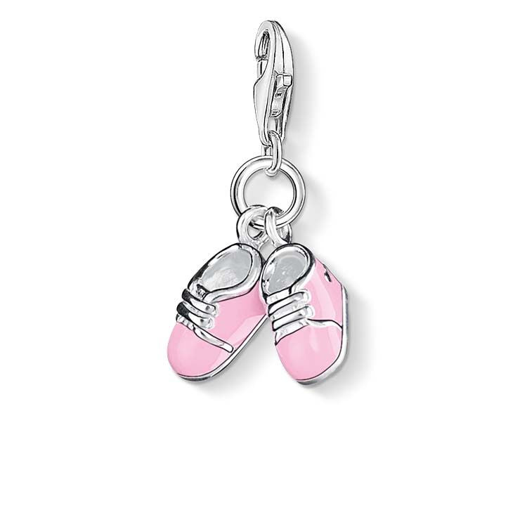 Thomas Sabo Charm PINK BABY SHOES