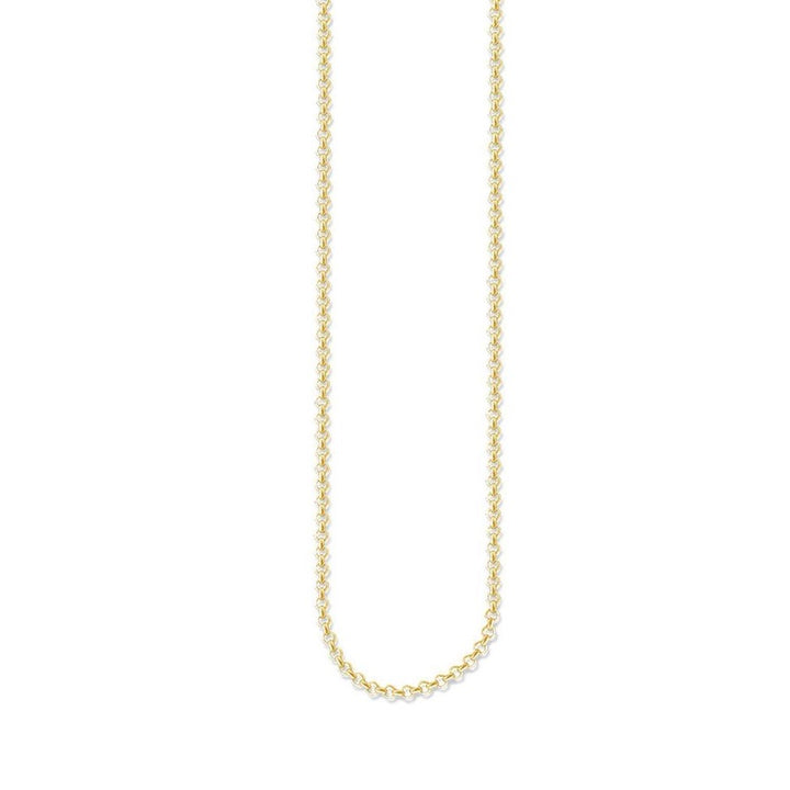 Thomas Sabo Jewellery Necklace ROUND BELCHER CHAIN - GOLD