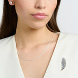 Thomas Sabo Brooch Phoenix Wing with Blue Stones Silver TX0282