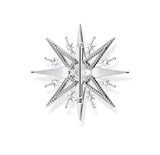 Thomas Sabo Brooch Star with White Stones Silver TX0281
