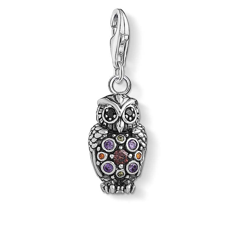 Thomas Sabo Charm  "SPARKLING OWL"