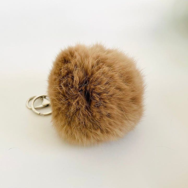 7-Degrees Accessories Pompom Bag Charm and Keyrings Small - 7CKRPPS