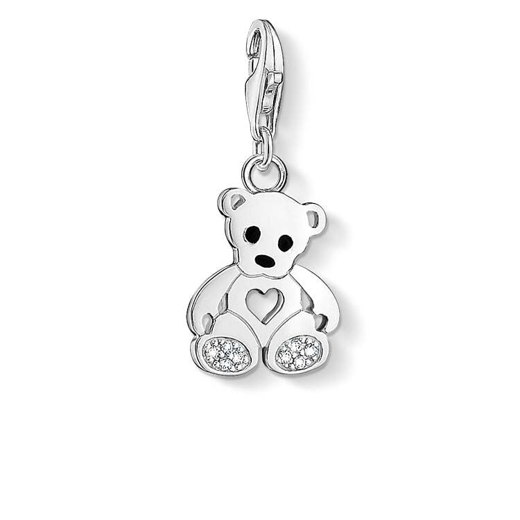 Thomas Sabo Charm TEDDY BEAR WITH HEART