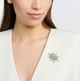 Thomas Sabo Brooch Star with White Stones Silver TX0281