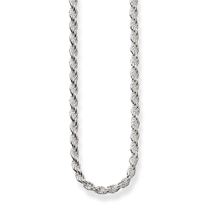 Thomas Sabo Jewellery Necklace CORD CHAIN THICK SILVER