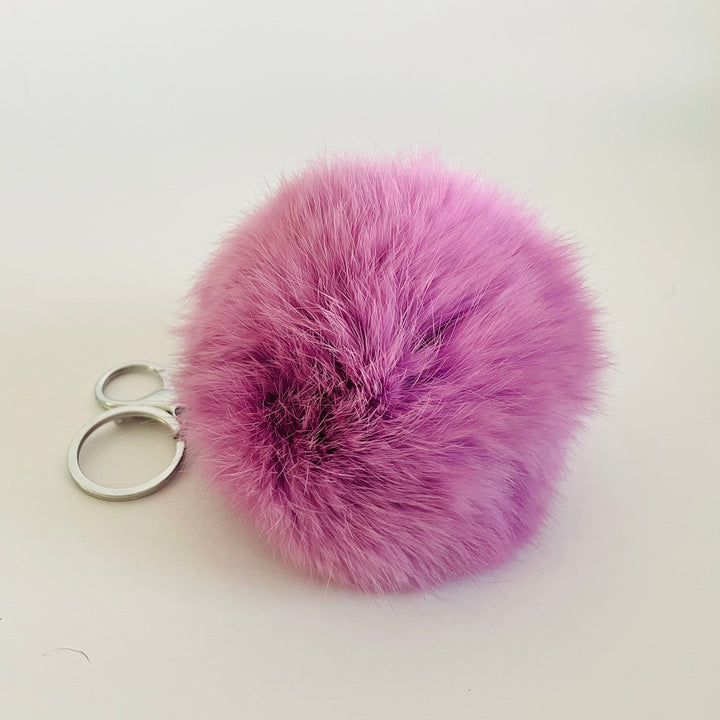 7-Degrees Accessories Pompom Bag Charm and Keyrings Small - 7CKRPPS