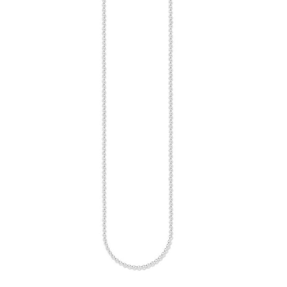 Thomas Sabo Jewellery Necklace THIN ROUND BELCHER CHAIN - BLACKENED SILVER TKE1105X