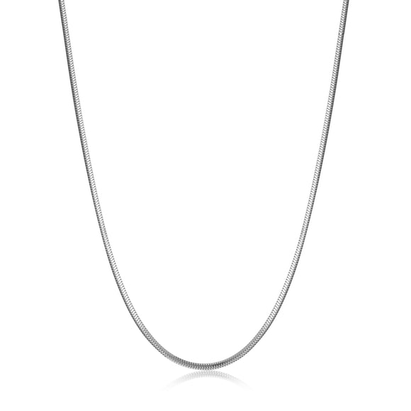 Ania Haie Silver Snake Chain 38-43cm Necklace N038-01H