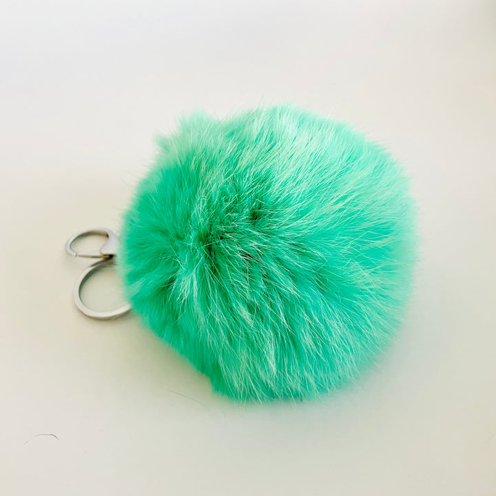 7-Degrees Accessories Pompom Bag Charm and Keyrings Small - 7CKRPPS