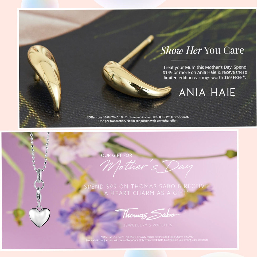 Show Mum your love this Mother’s Day 10th May💕