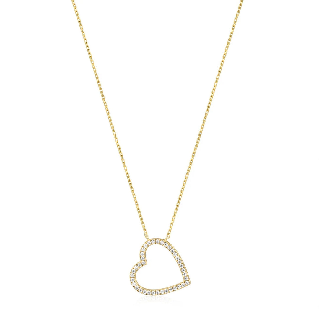 Ania Haie Gold Heart Pendant Necklace N071-06G