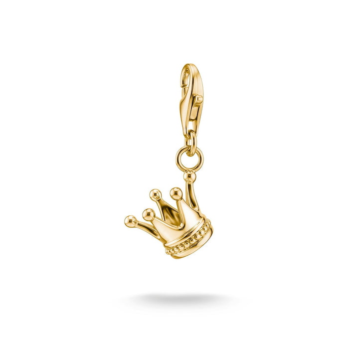Thomas Sabo Gold-Plated Crown Charm CC887MY